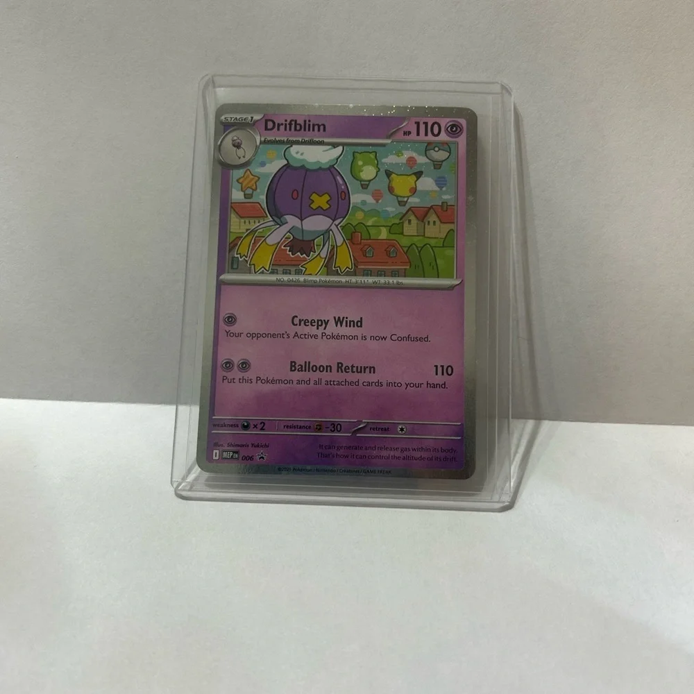 Drifblim Pokémon Card MEP EN 006 2025